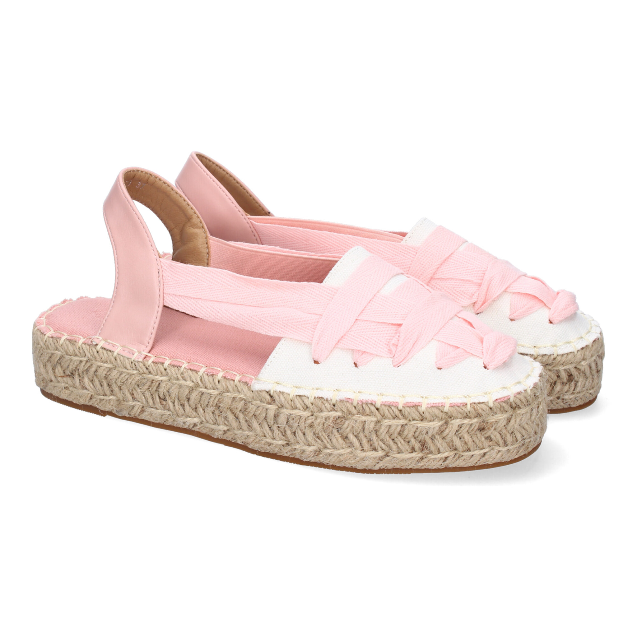 Alpargata Plana Estilo Valenciana para Mujer con Yute, Comodas y Elegantes, Diseño Moderno con Cintas