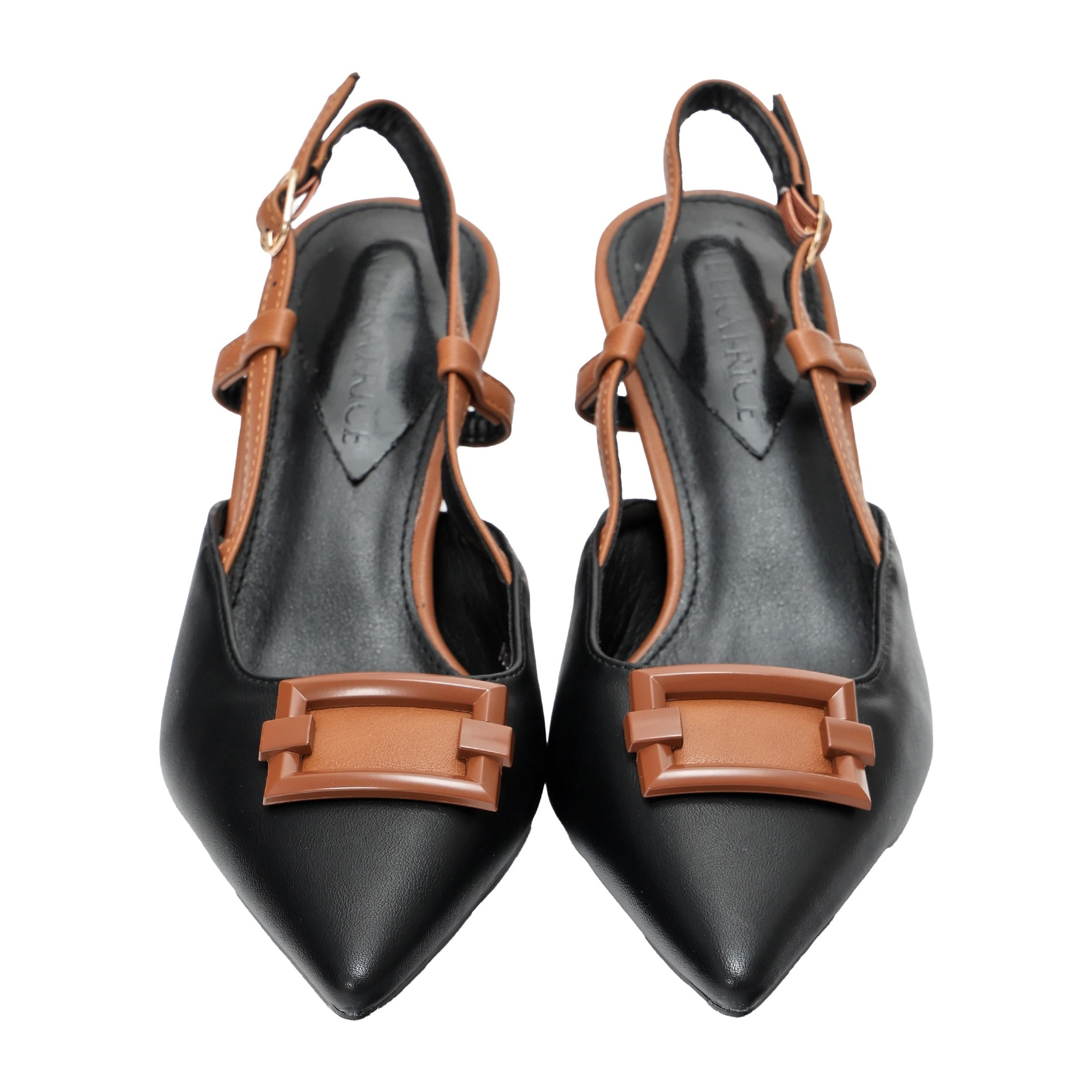 Decolletè con cinturino regolabile - tacco 8,5 cm