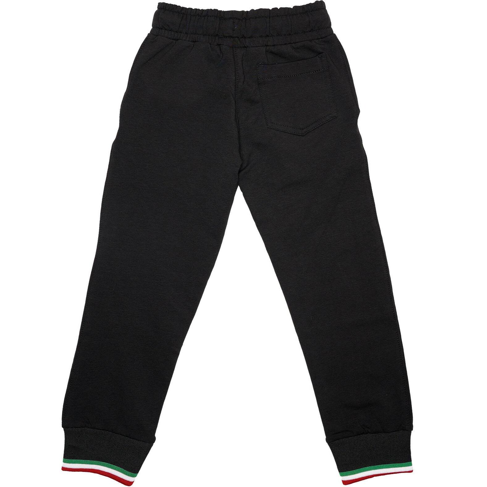 Pantalones de chándal italianos dorados para niño
