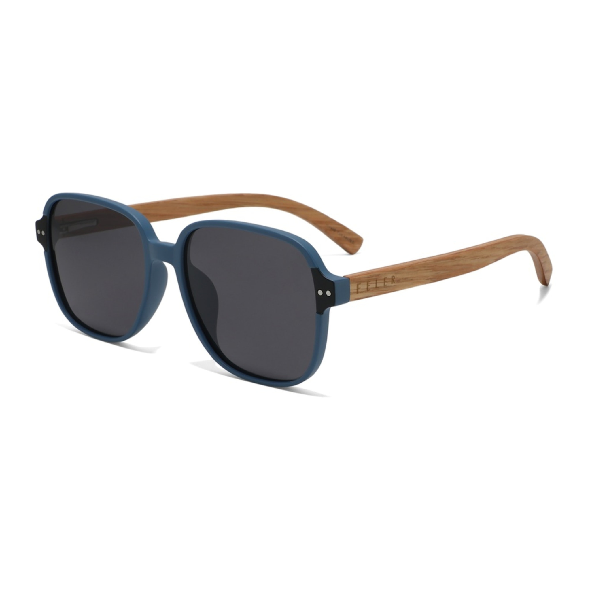 Gafas de Sol Feler 1604-4 Polarizadas de Madera Mujer 54 mm