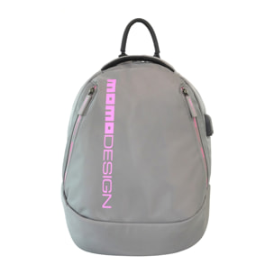 Zaino uomo casual Evoque - Poliuretano - Chiusura zip - 27.0 x 35.0 x 15.0 cm