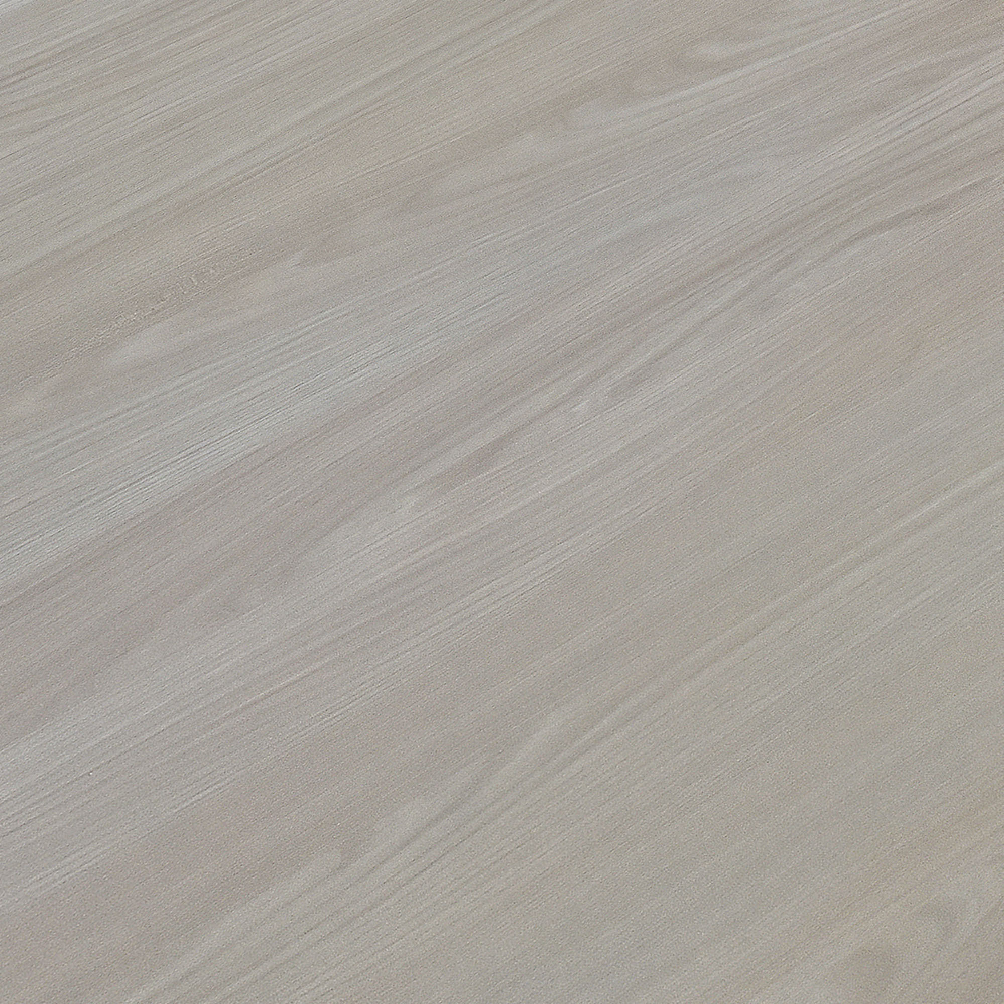 Tavolo CARRARA in legno, finitura olmo perla e base in metallo verniciato bianco, allungabile 140x90 cm - 220x90 cm