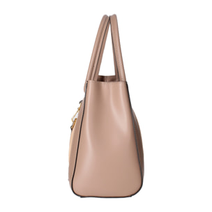 Borsa a mano Jordana da donna In Vera pelle Made in Italy 35x25,5x15 cm