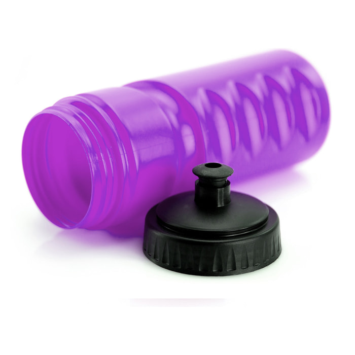 Bottiglia da 500 ml realizzata in PE resistente