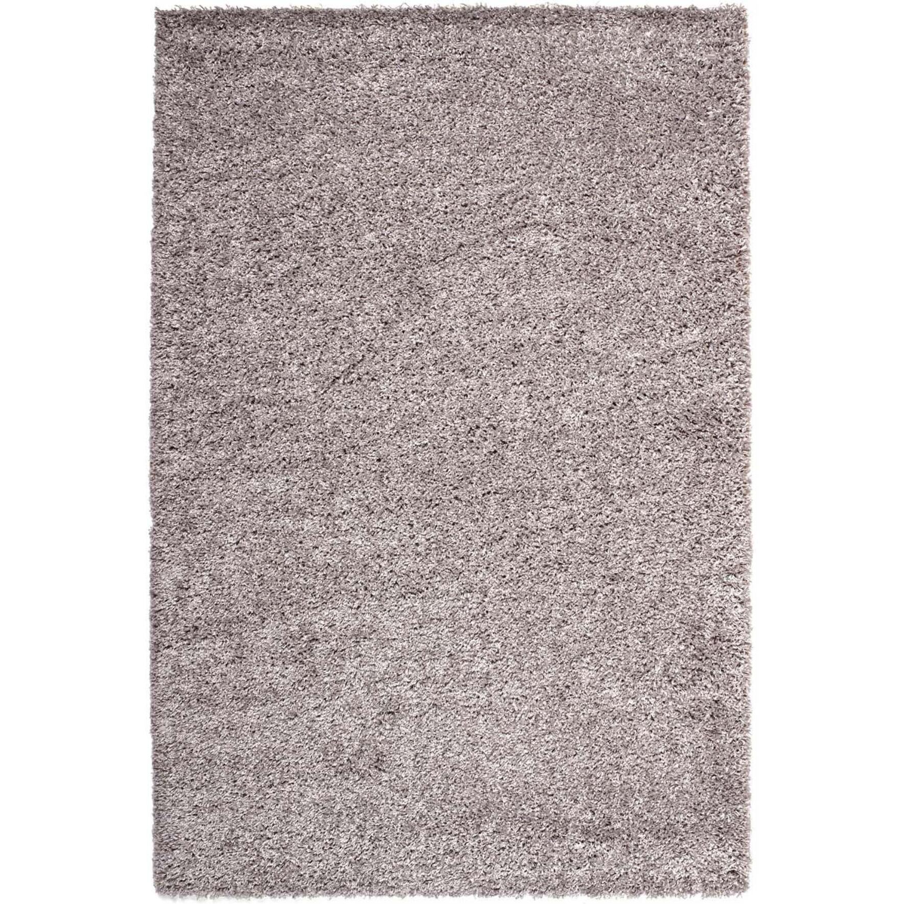 Alfombra lisa de pelo alto Catay gris, varias medidas disponibles
