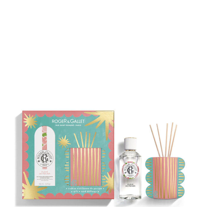 Fleur de Figuier - Coffret Eau Parfumée Bienfaisante 100ml + Diffuseur