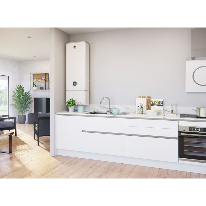 Habillage bas blanc Malicio compatible capacités 40L, 65L et 80L - THERMOR - 354648