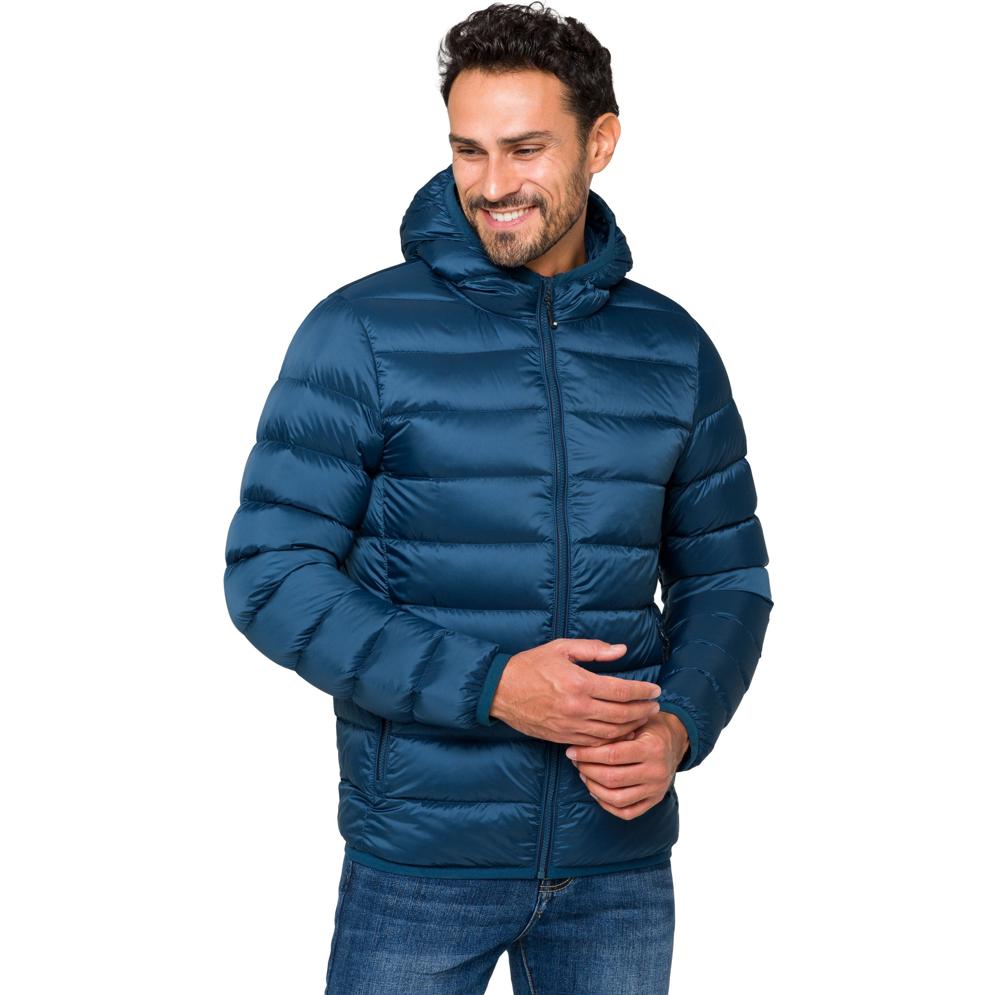 Plumífero Hot Buttered Glacier 100% plumón de ganso Azul claro