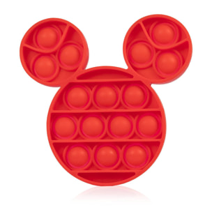 Bubble Pop It giocattolo sensoriale antistress, bolle di silicone da spremere e premere. Design mini mouse.