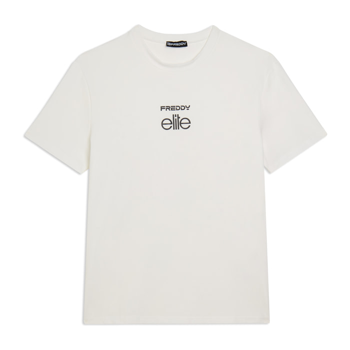 T-shirt Unisex girocollo con ricamo Elite