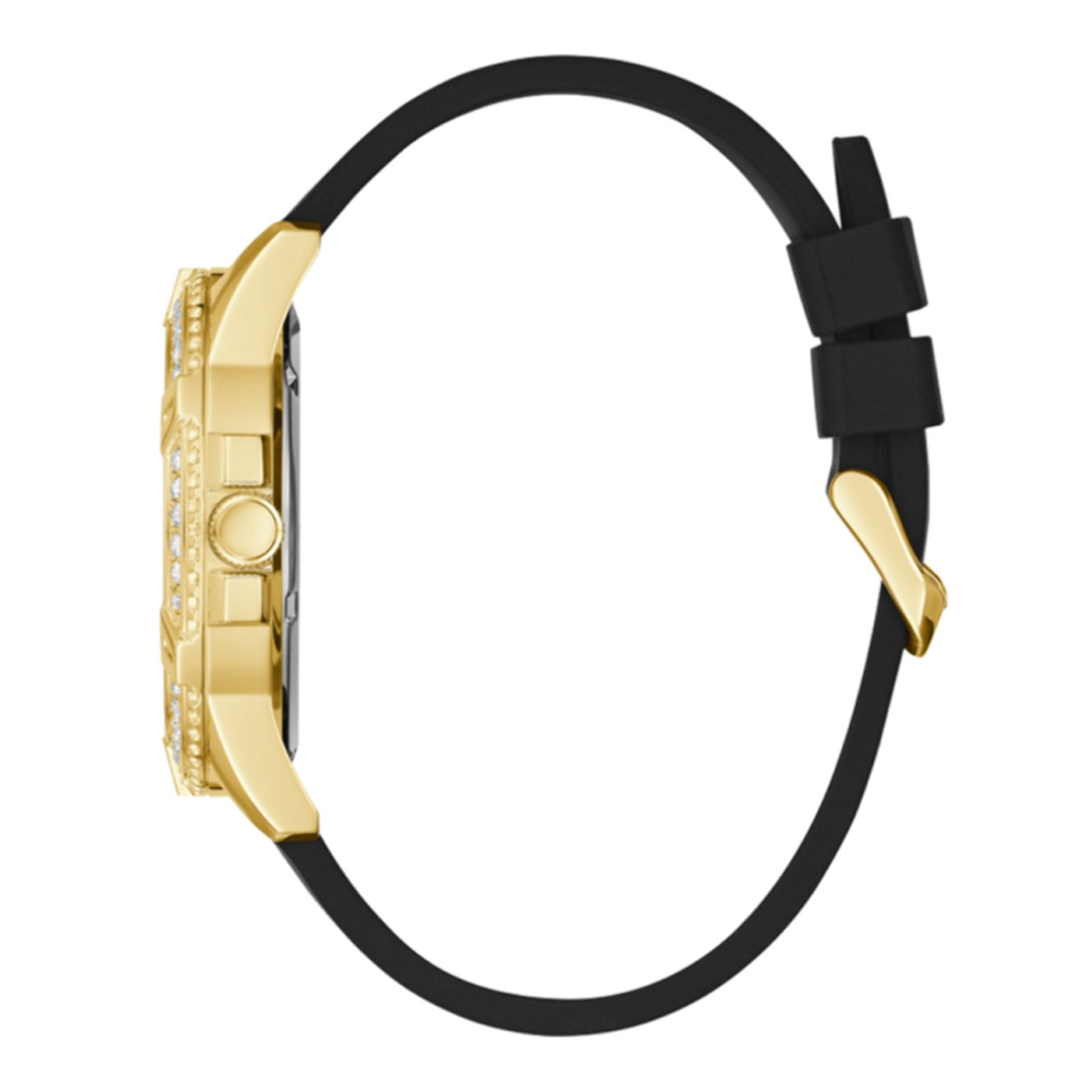 Reloj Guess GW0379G2 Hombre Analogico Cuarzo con Correa de Silicona