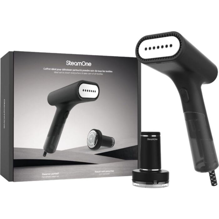 Défroisseur vapeur STEAMONE EUDTC75B + RP10