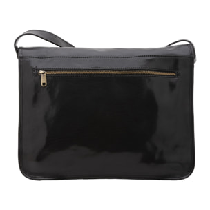 Borsa a tracolla  da uomo In Vera pelle Made in Italy 30x38x12 cm