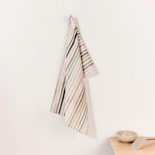 Lot de 2 torchons de cuisine Naiara 4-100 45x70 cm