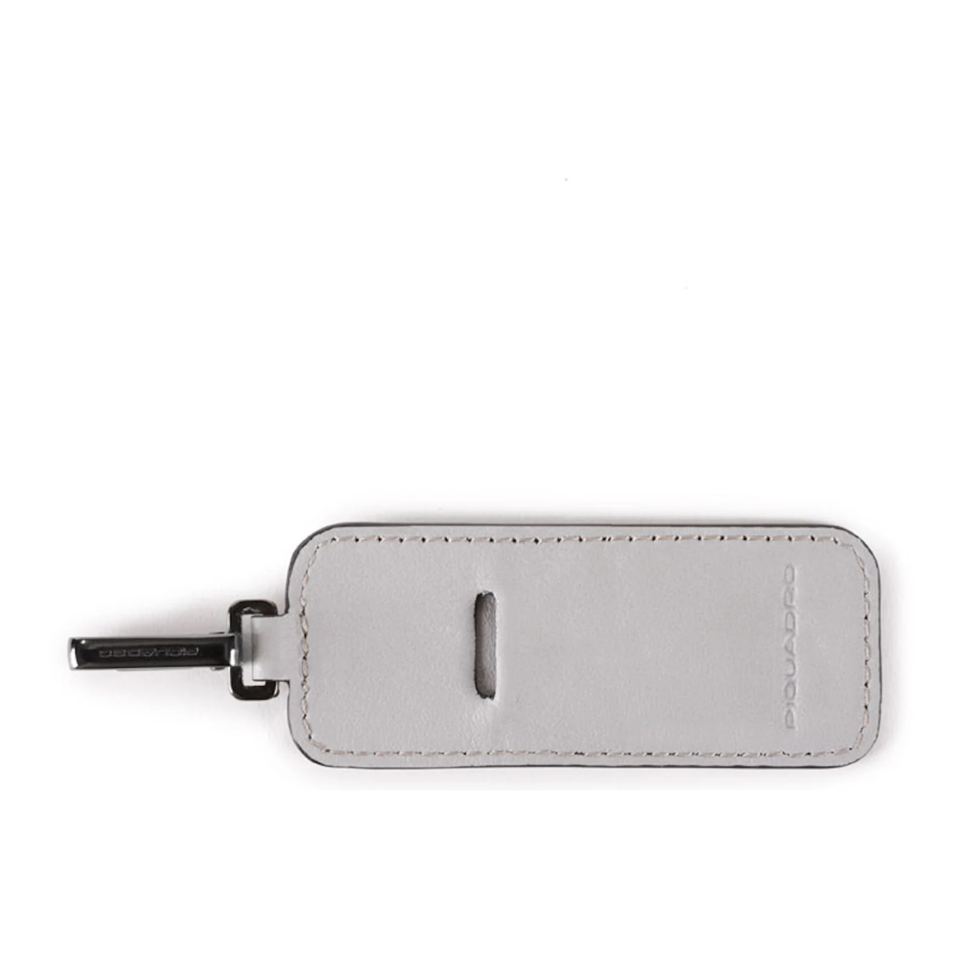 Piquadro Address tag in pelle con torcia
