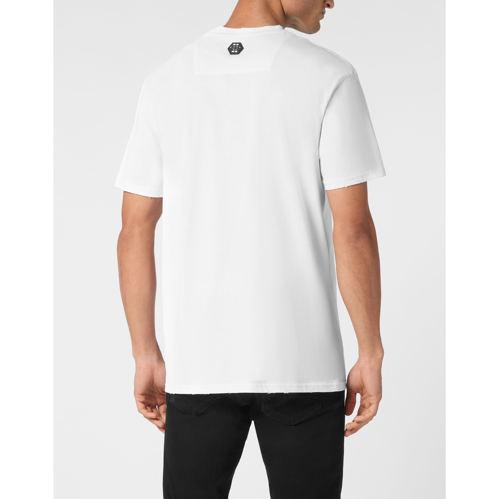 PHILIPP PLEIN T-shirt girocollo a maniche corte RACING