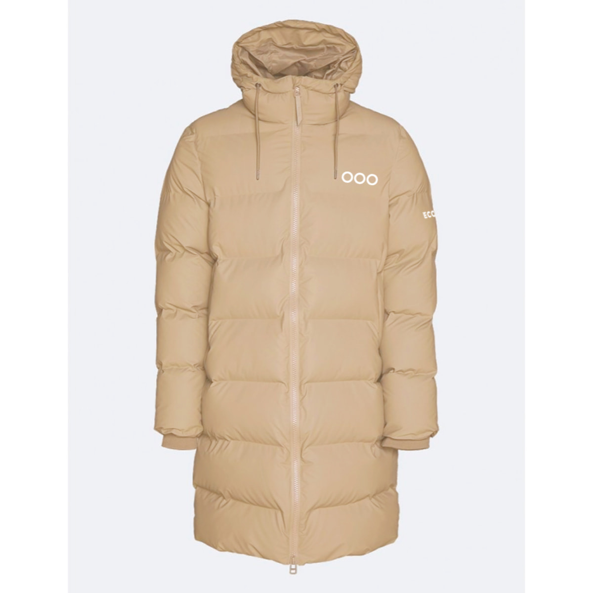 Chaqueta STORM Long jacket dela marca ECOON - Beige