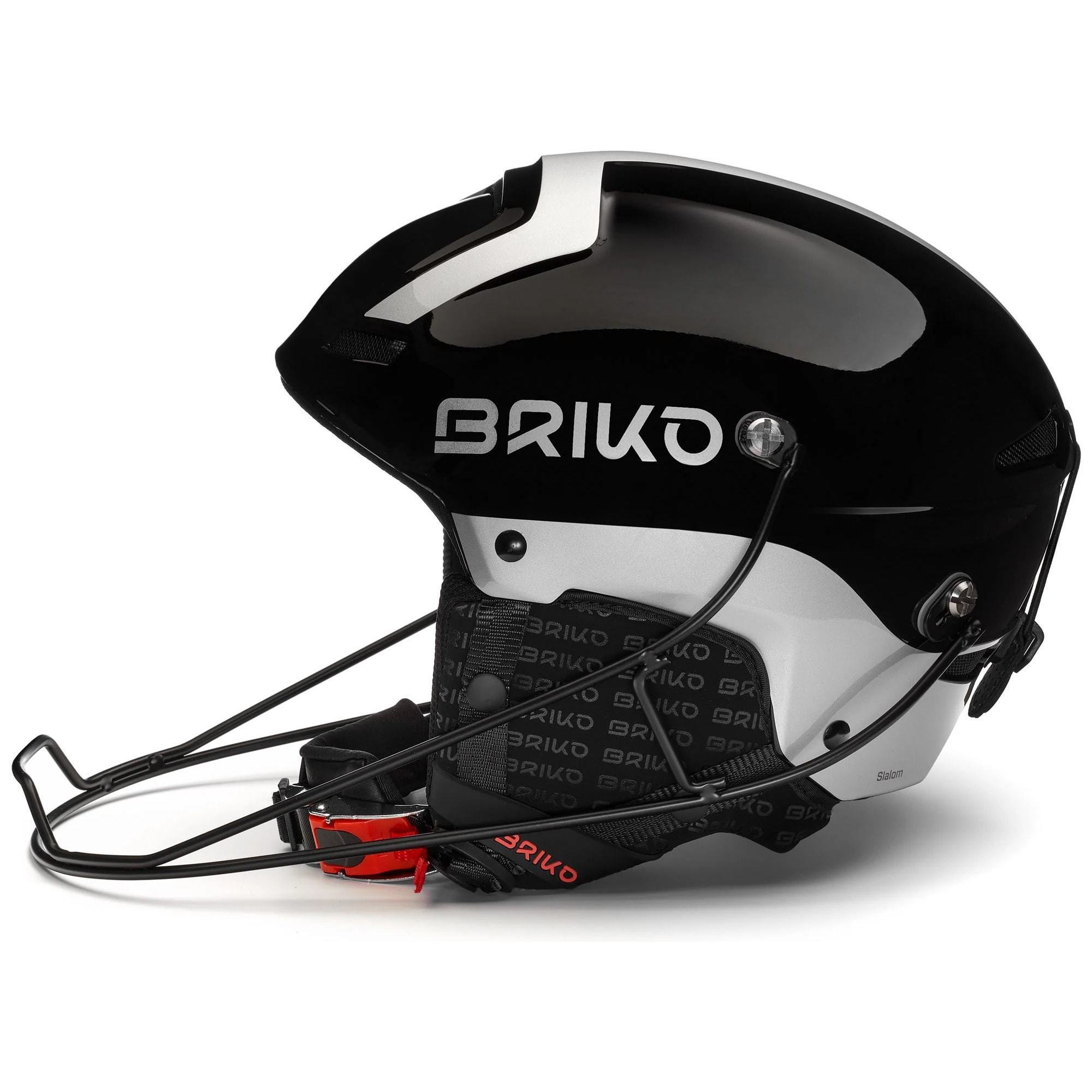 Caschi Briko Uomo Donna Nero Slalom Epp