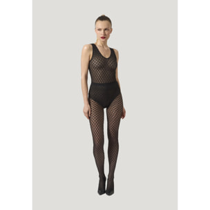 Body Velvet Net Illusion Str.