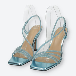 Sandali Donna Tata Italia Blu