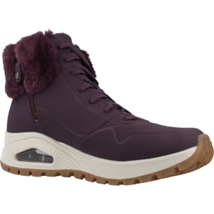 Botines Mujer Uno Rugged Fall Air Burdeos