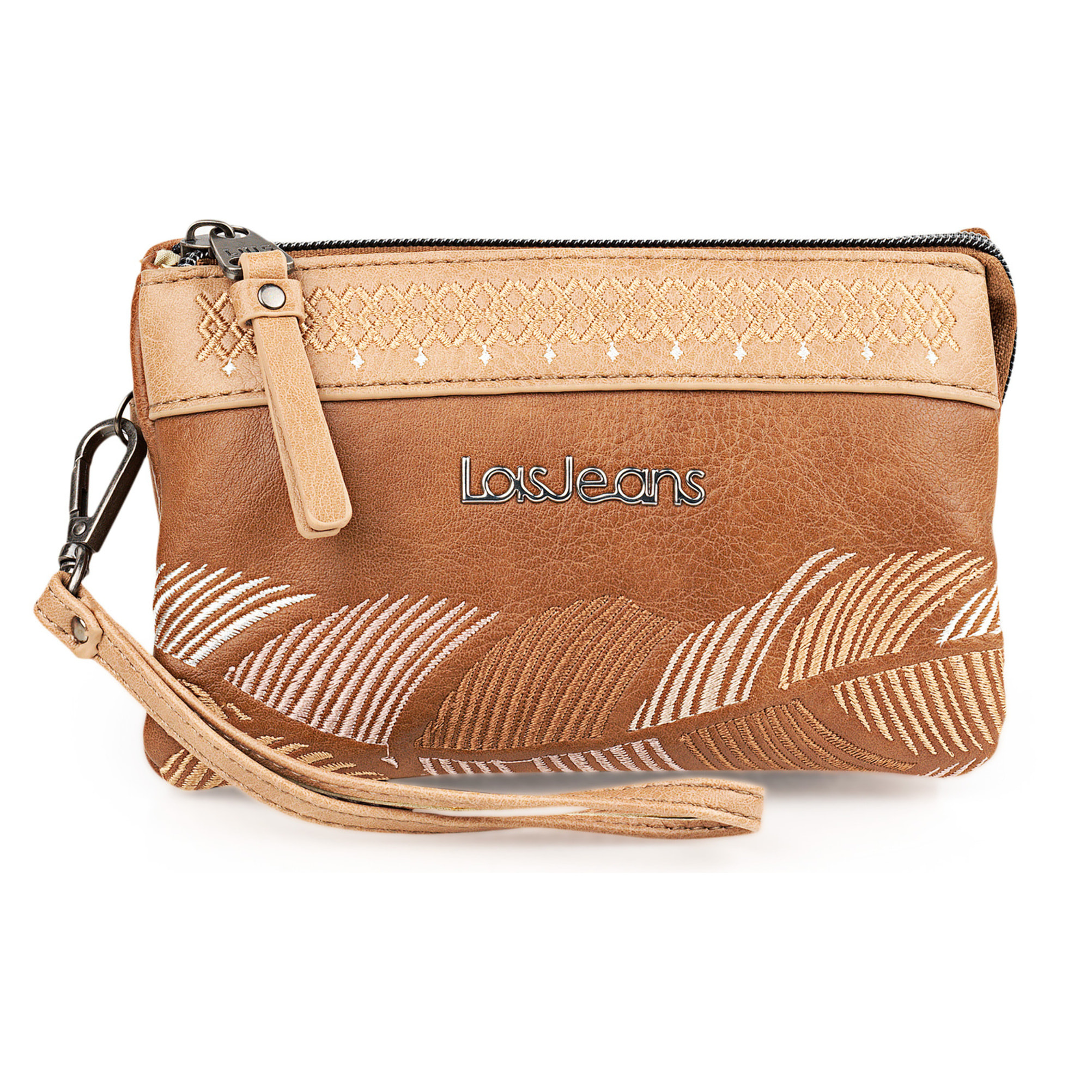 Cartera De Mano Triple Skpat Galatea Marron