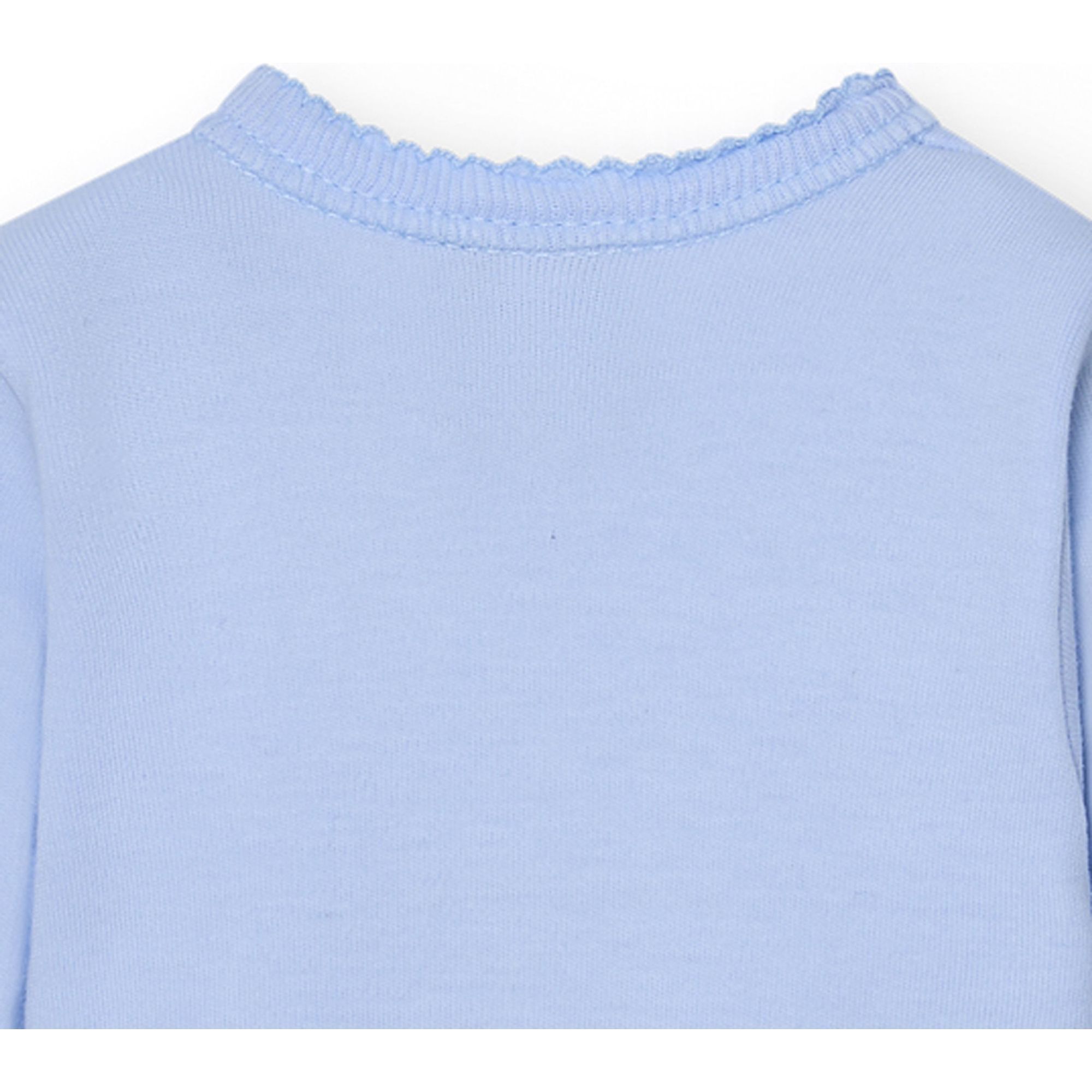 Body cruzado bebé manga larga algodón