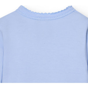 Body cruzado bebé manga larga algodón