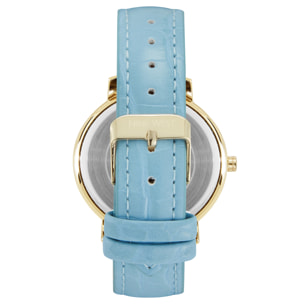Reloj Nine West NW-2492LBLB Mujer Analogico Cuarzo con Correa de Cuero
