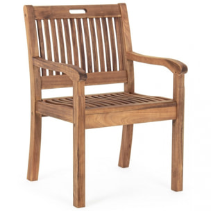 Poltrona NOEMI in legno d'acacia