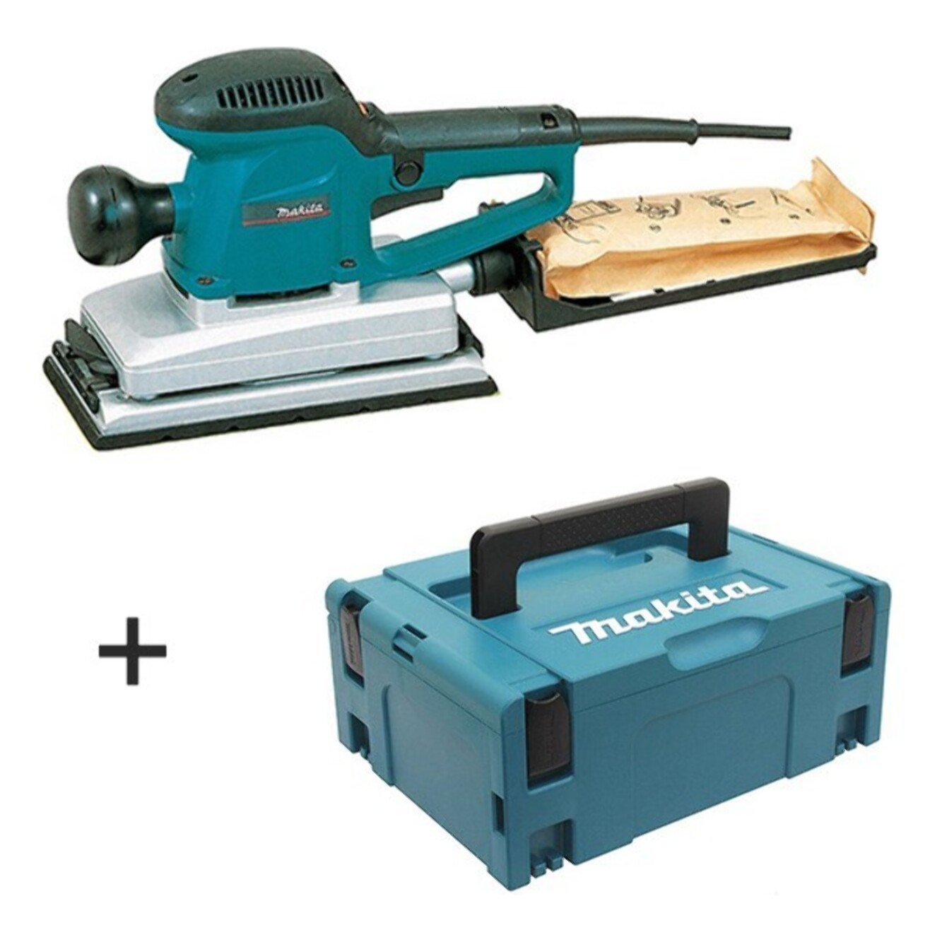 Ponceuse vibrante MAKITA 330W Coffret MAK-PAC - BO4900VJ