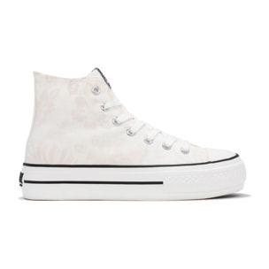 B&W Break&Walk - Sneakers Alte Doppia Piattaforma Casual per donna comode