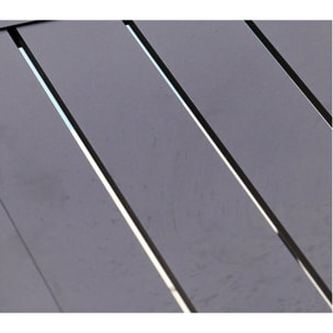 Ensemble table et chaises de jardin  - terracotta - AIX