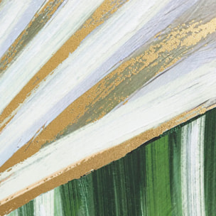 Toile peinte encadrée "Tahina" 100x140cm