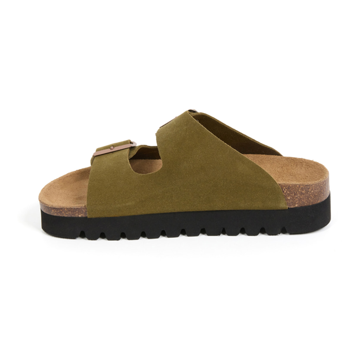 Sandalia Plataforma Kaki Mujer BILLOWY CAQUI