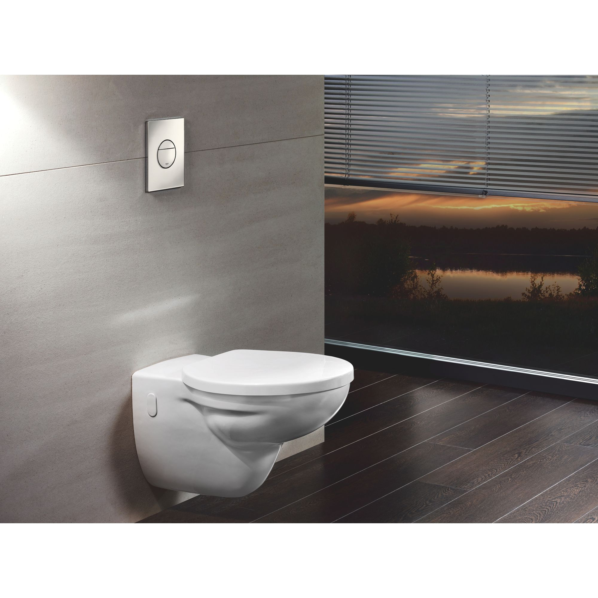 GROHE Nova Cosmopolitan Plaque de commande Chromé 38765000