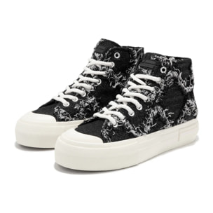 Zapatillas Altas Mujer One Way High Denim Negro D.Franklin