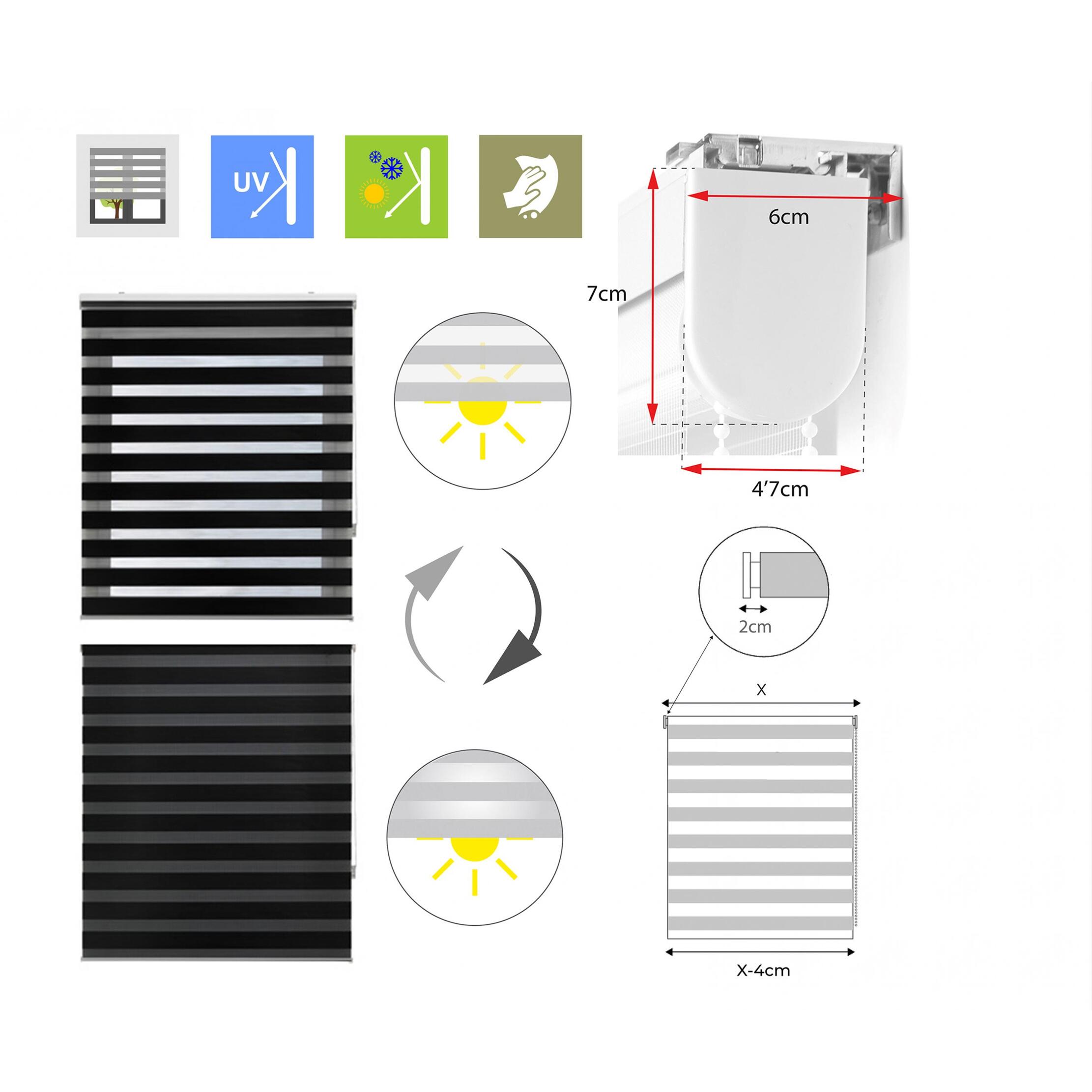 Store enrouleur Polyester Translucide 160x250