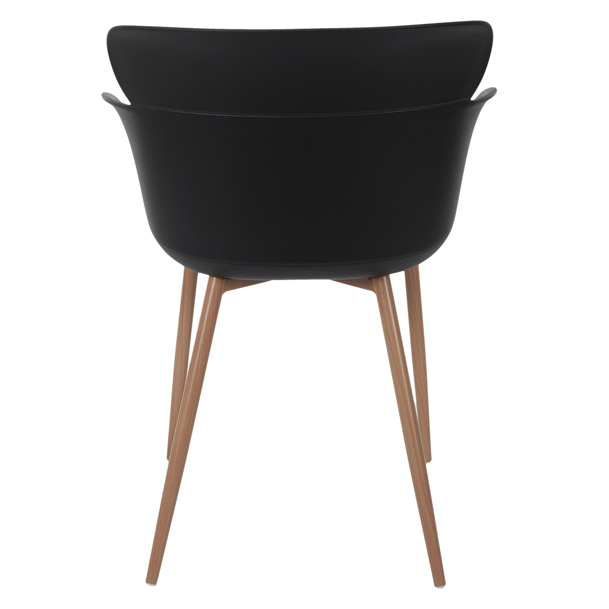 Fauteuil Lorens Noir - Lot De 2