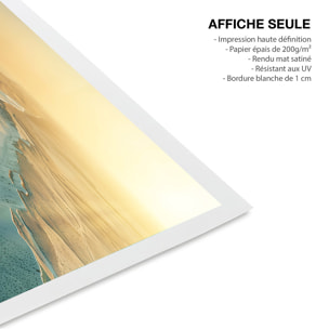 Affiche mer Désert blanc des Lençóis Maranhenses Affiche seule
