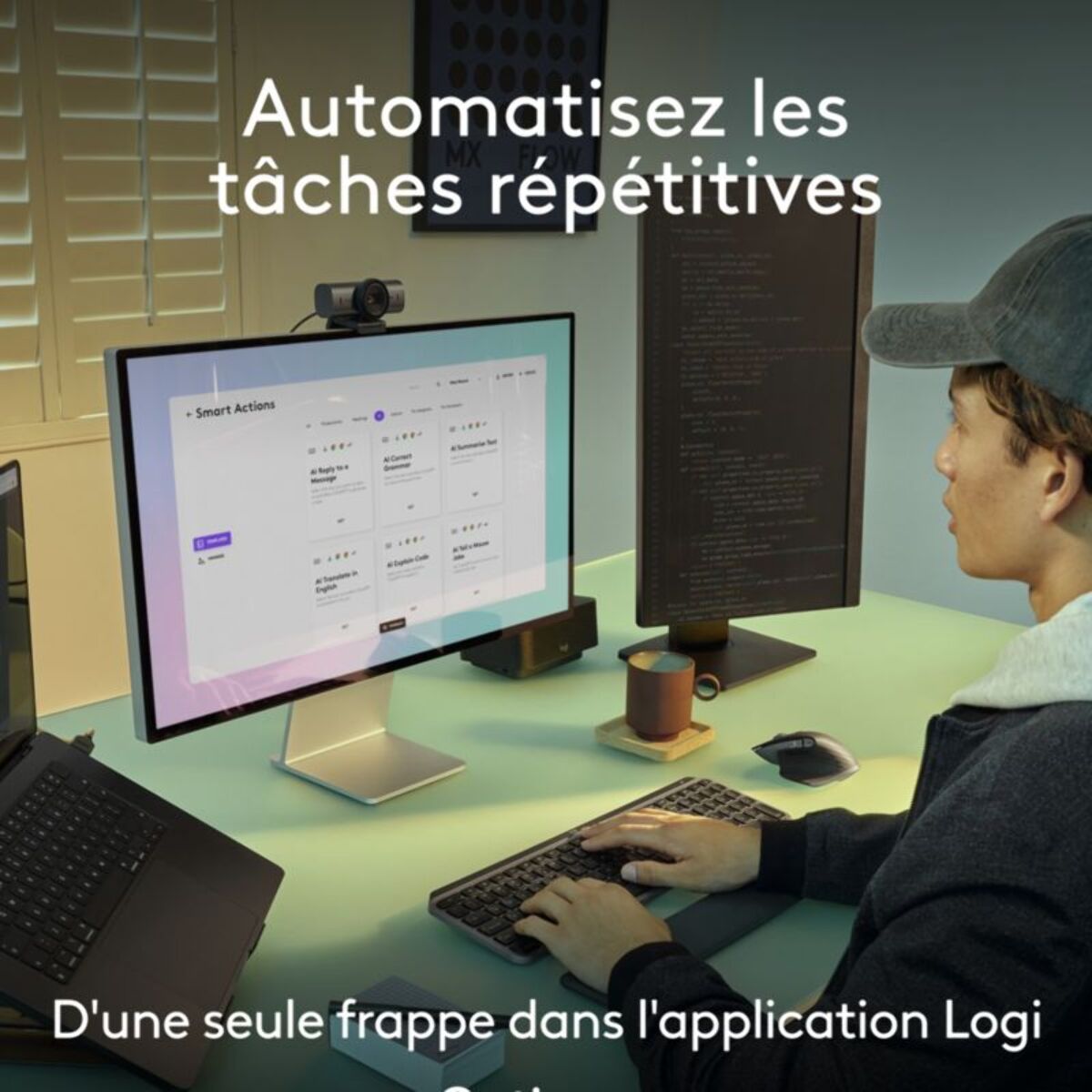 Clavier + Souris LOGITECH MX Keys S Combo for Mac