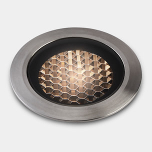 Ledsc4 LedsC4 - Empotrable de Suelo Exterior, Acero Inoxidable AISI 316, 50mm, 185 Lúmenes, 3000K, Iluminación Resistente y Elegante para Jardines y Terrazas
