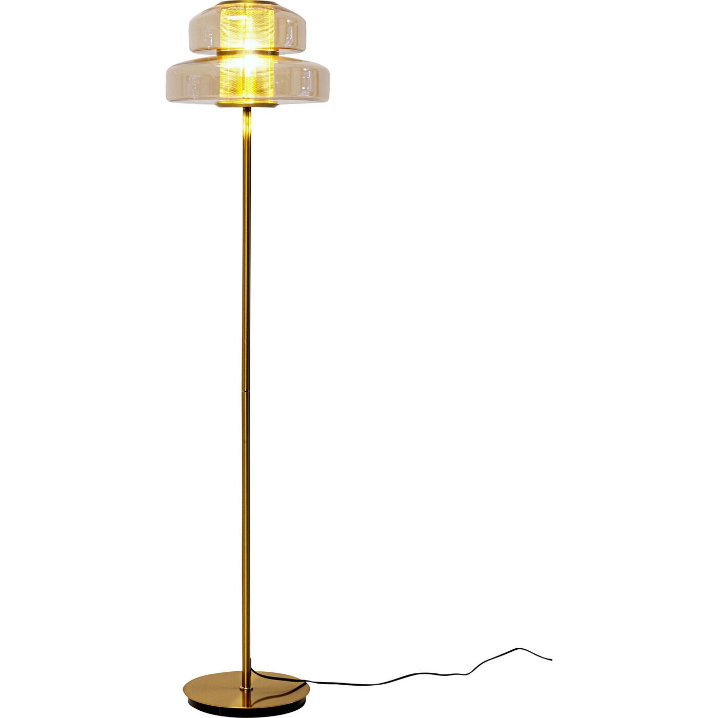 Lampadaire Arcadia 155cm ambré Kare Design