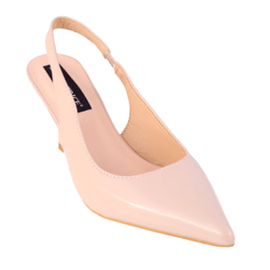 Decolletè in simil pelle verniciati