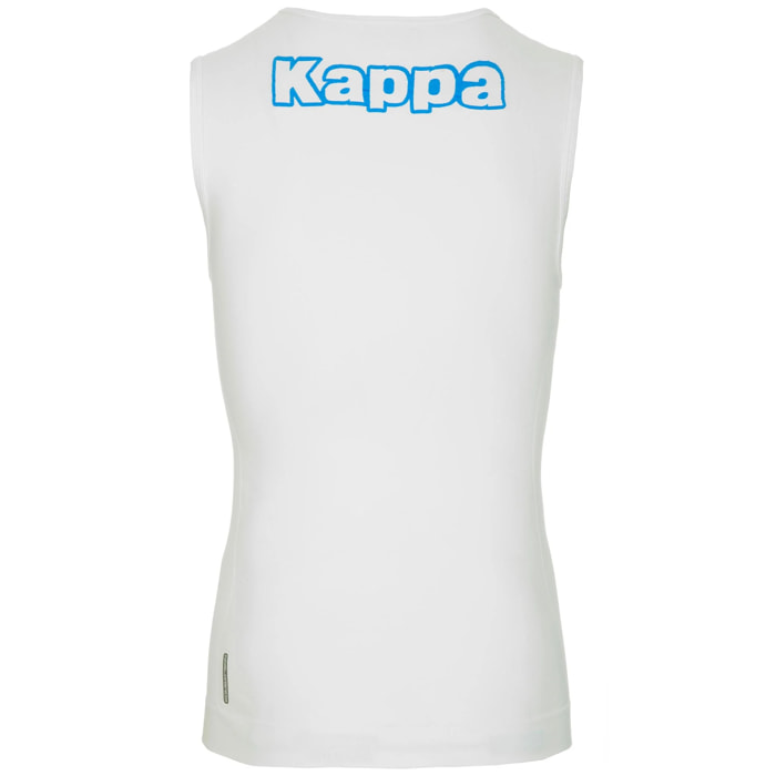Kappa - Skin T-Shirts & Top Donna Bianco - KAPPA4SKIN KOMBAT NANKV