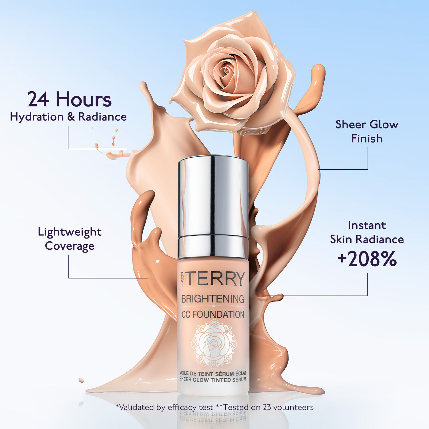 Brightening CC Foundation - Voile de Teint Sérum Eclat 30 ml