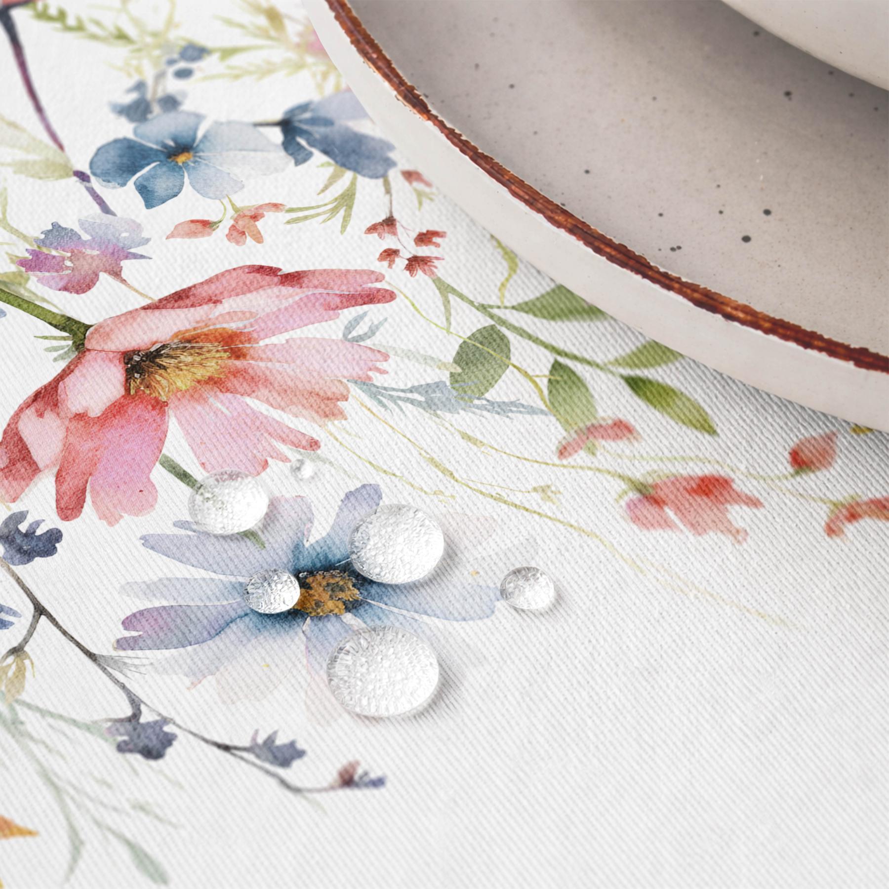 Nappe imprimée anti-taches DAINA MULTICOLORE