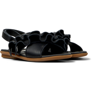 Sandalias - CAMPER Right Kids Twins - Negro - Cuero liso