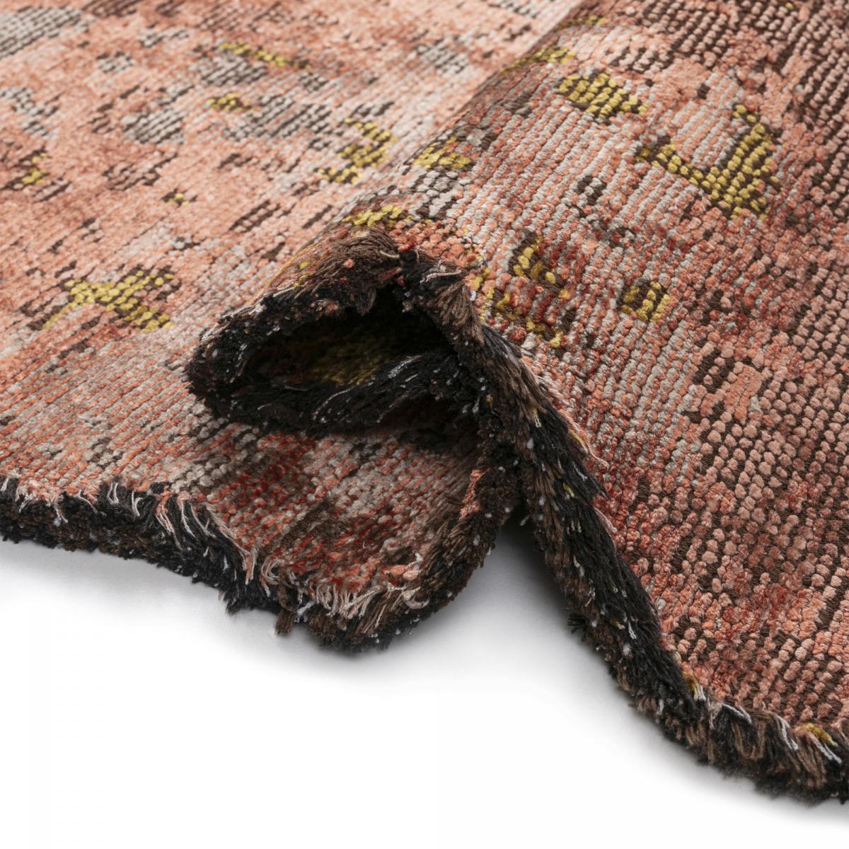 ATIPA Tapis salon kilim, Forme originale, Tissé à la main