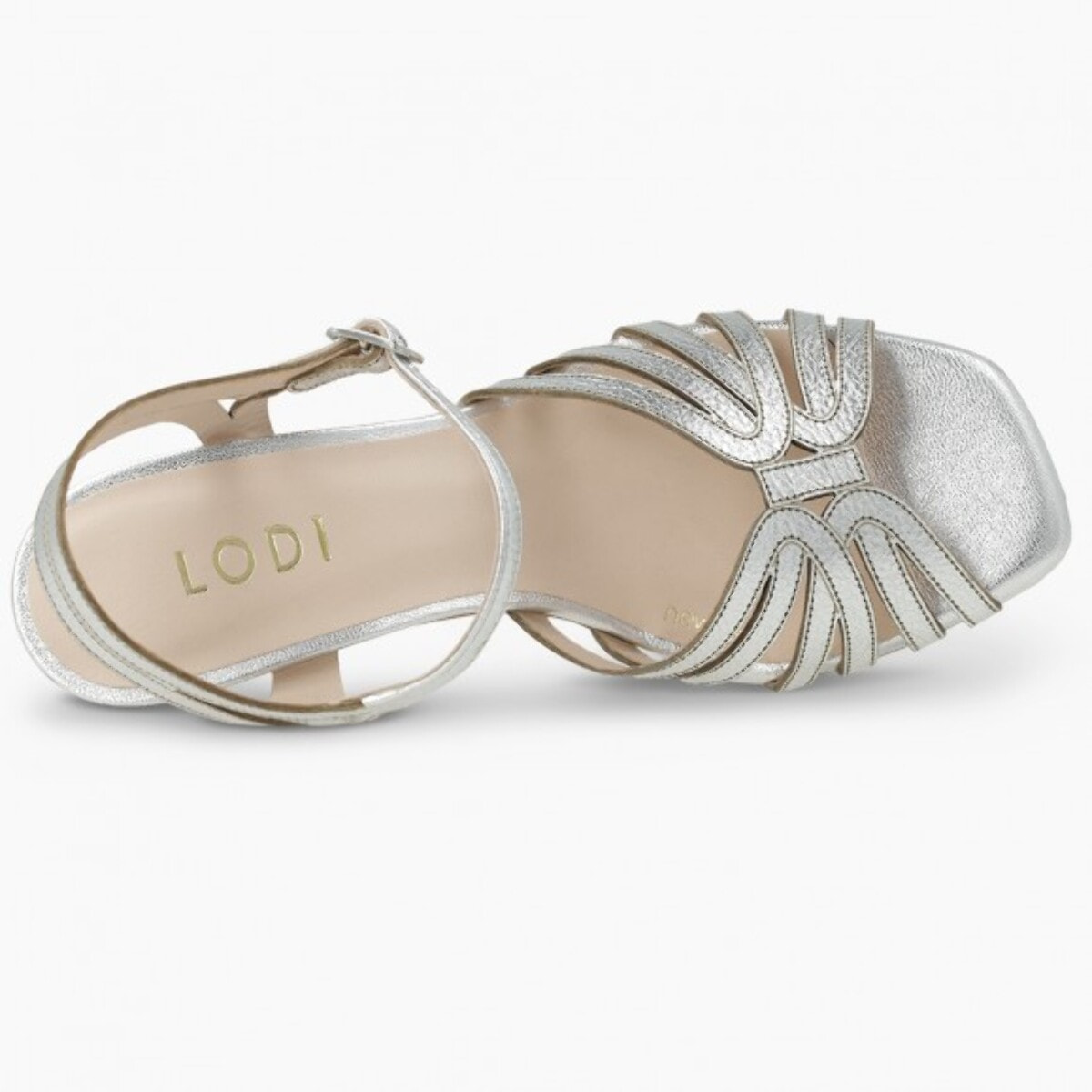 SANDALIAS PLATEADAS LUKEN